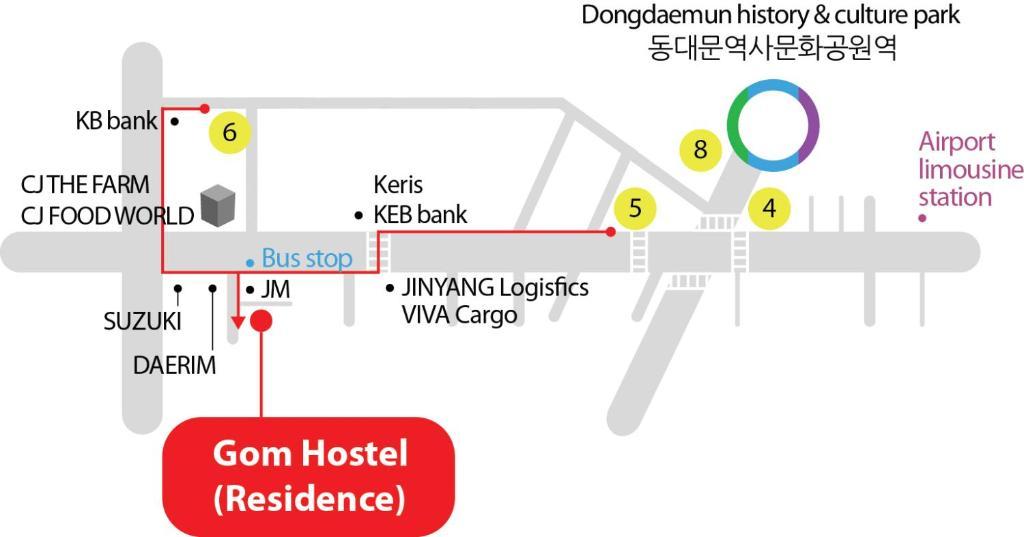 Gom Hostel Dongdaemun ソウル特別市 エクステリア 写真